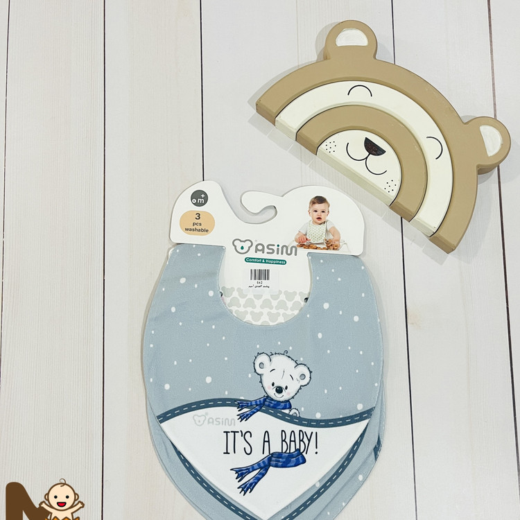 پک سه عددی پیشبند طرح دار آسیم