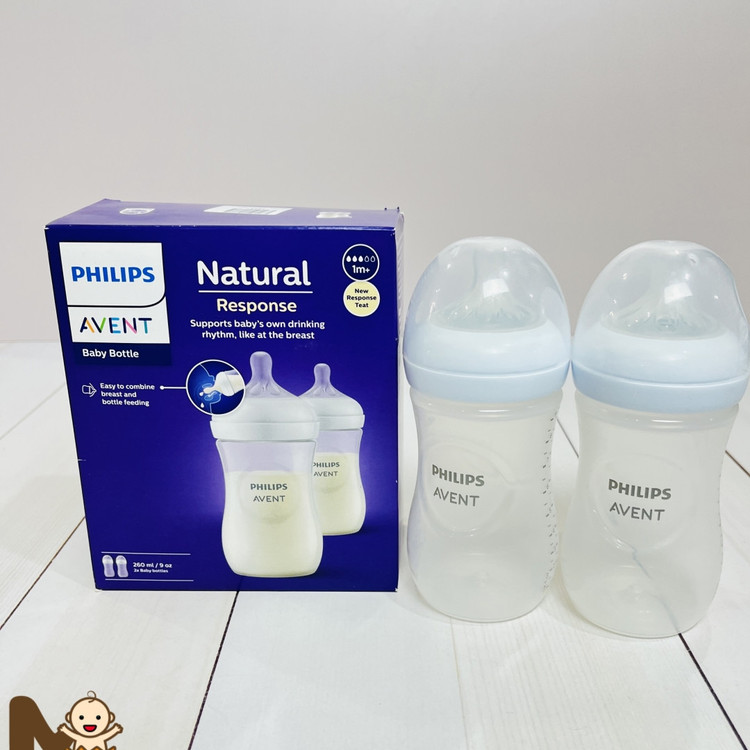 شیشه شیر نچرال اونت 260 میل دو عددیPhilips Avent