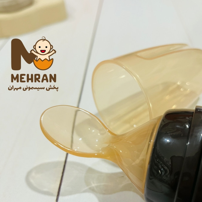 سرلاک خوری تمام سیلیکونی طرح هی اورشی گیاهی