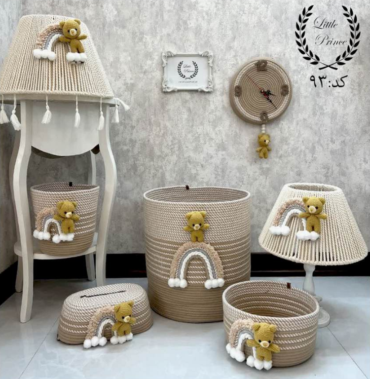 ست 4 تیکه اتاق خواب کودک کد 93
