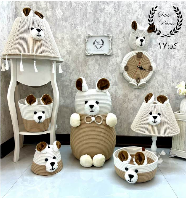 ست 4 تیکه اتاق خواب کودک کد 17