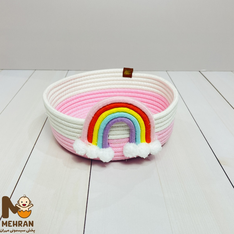 سرویس اکسسوری 4 تیکه طرح رنگین کمانی