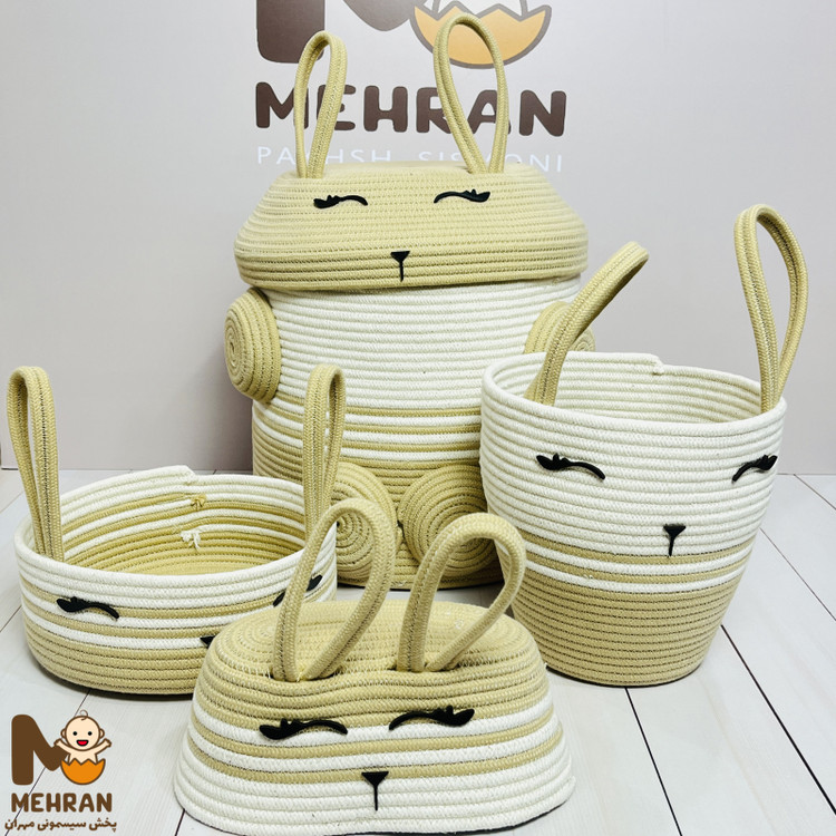 ست اتاق کودک 4 تیکه طرح خرگوش