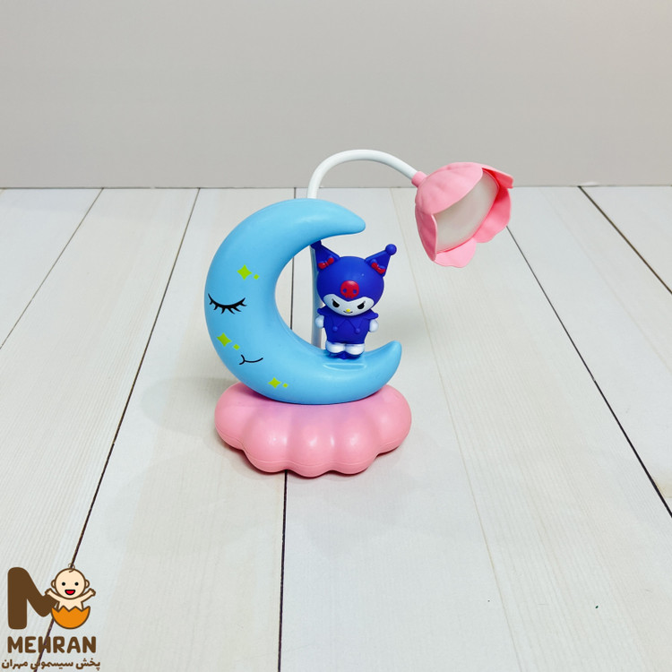 چراغ مطالعه کرومی طرح ماه