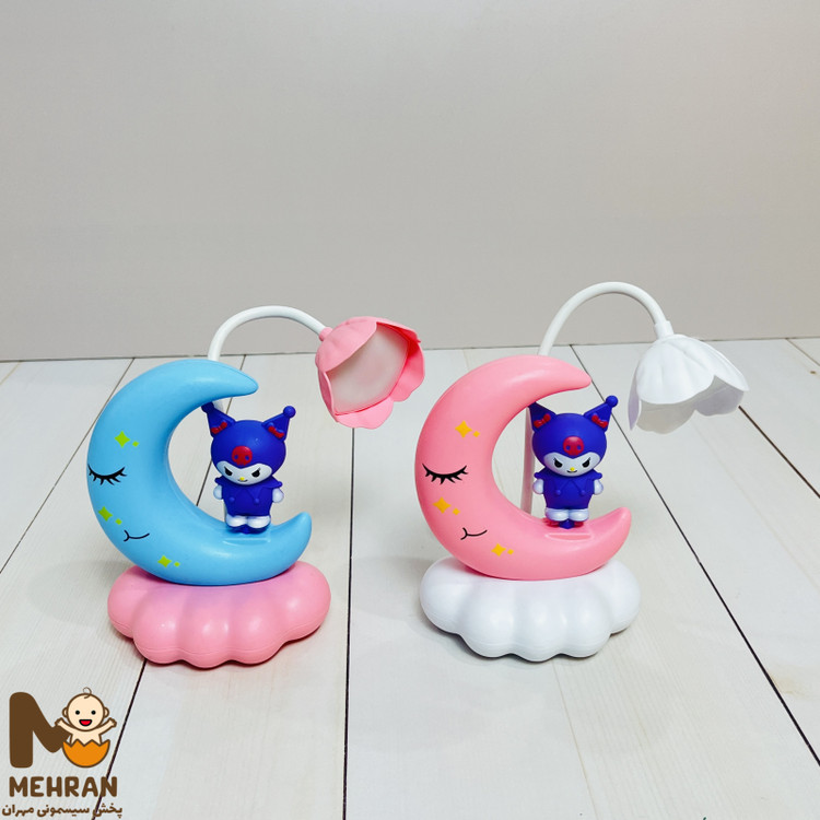چراغ مطالعه کرومی طرح ماه
