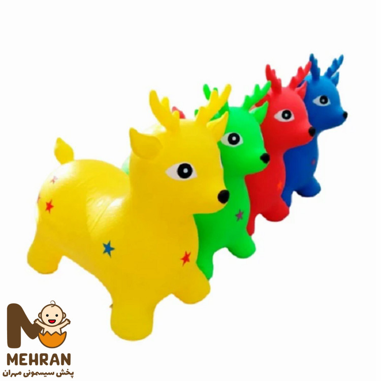 اسب بادی جهشی شاخ دار